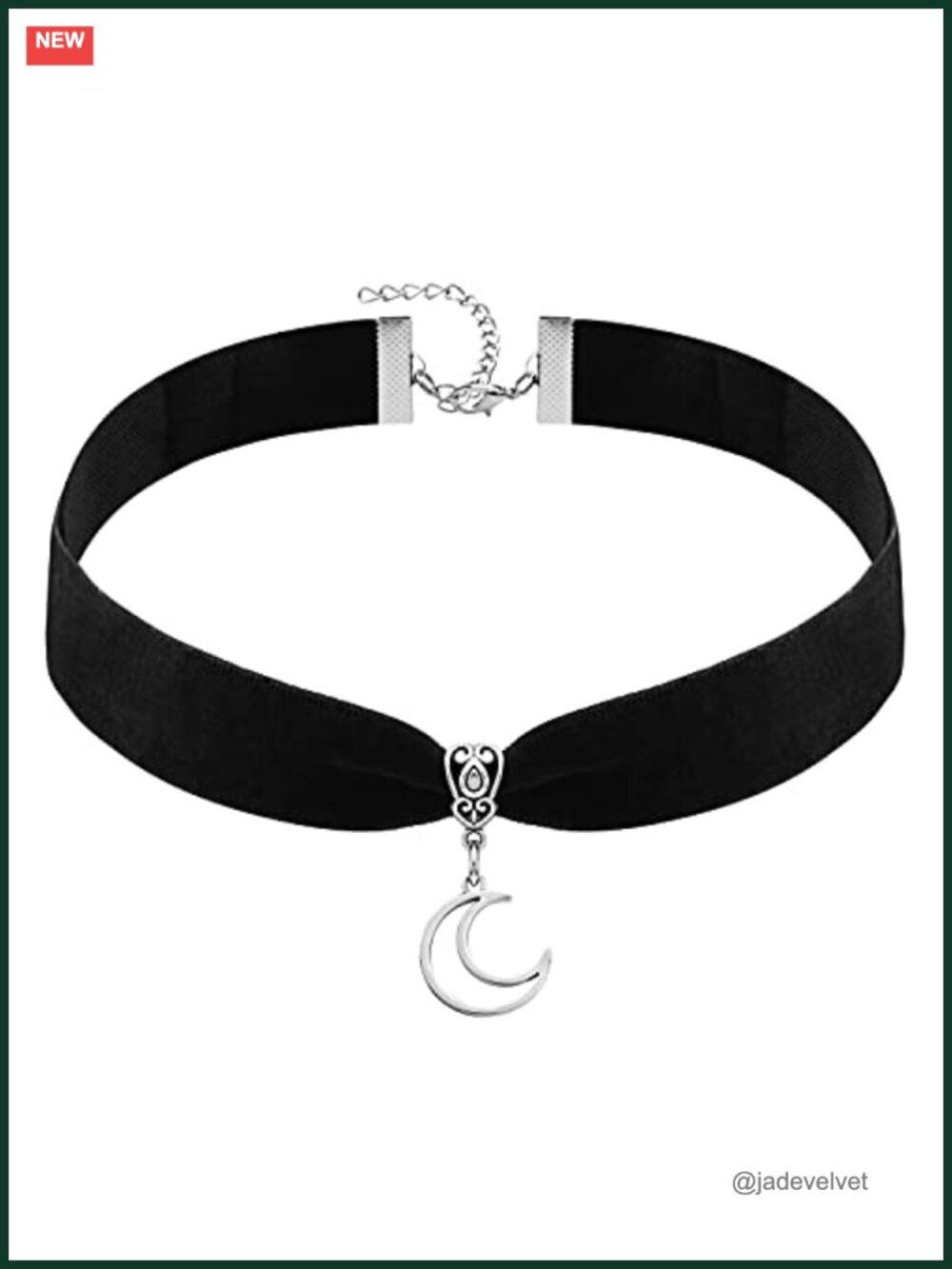 RareLove Crescent Moon Choker Necklace Witch Cosplay Costume Jewelry